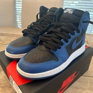 Nike Air Jordan 1 Retro Marina Blue/Black size 6.5